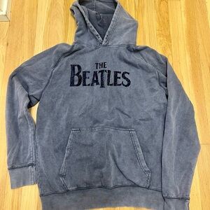 The Beatles Gray Sweater Classic Logo